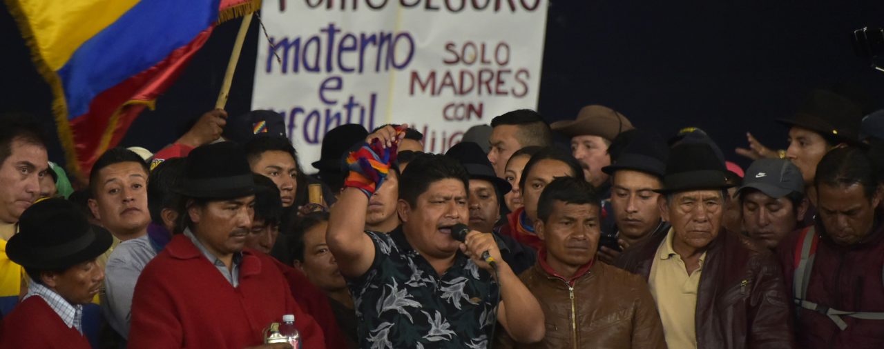 El movimiento indígena en Ecuador anunció que acepta el “diálogo directo” con el presidente Lenín Moreno