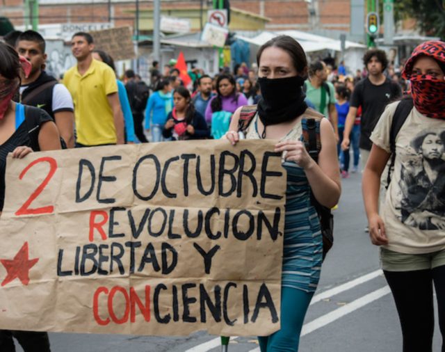 EN VIVO: Marcha del 2 de octubre en la Ciudad de México