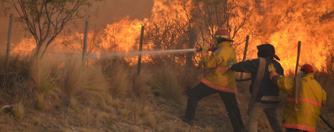 Hay casi 3 millones de hectáreas con riesgo de incendios en el centro del país