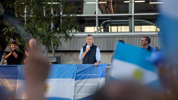 Las marchas de Mauricio Macri, un plan para hoy y para mañana también