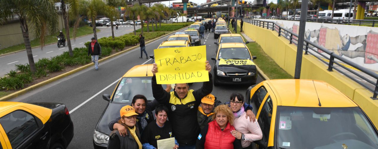 Los taxistas volverán a protestar y amenazan con cortar diez puntos neurálgicos de la Ciudad de Buenos Aires