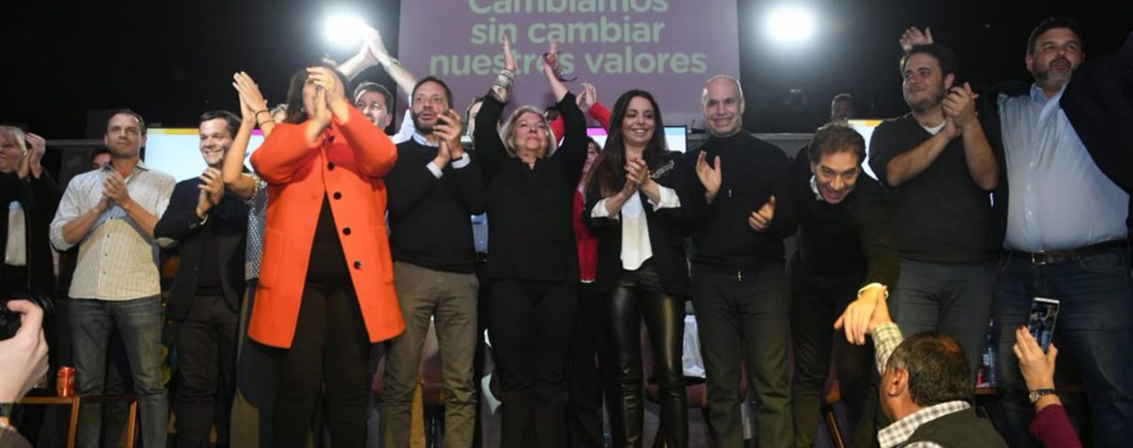 Nuevo exabrupto de Elisa Carrió durante un acto de campaña