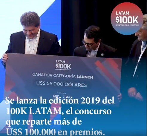 Recta final para el concurso 100K Latam, que premia los proyectos más innovadores de la región