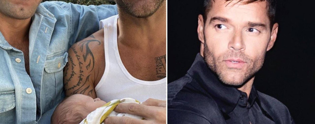 Ricky Martin anunció el nacimiento de su cuarto hijo