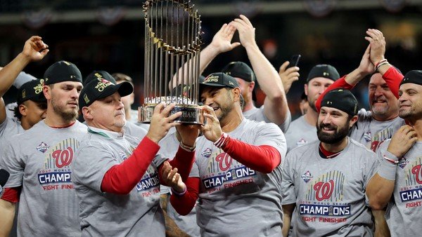 Washington Nationals conquistan una Serie Mundial de la MLB hecha para los visitantes