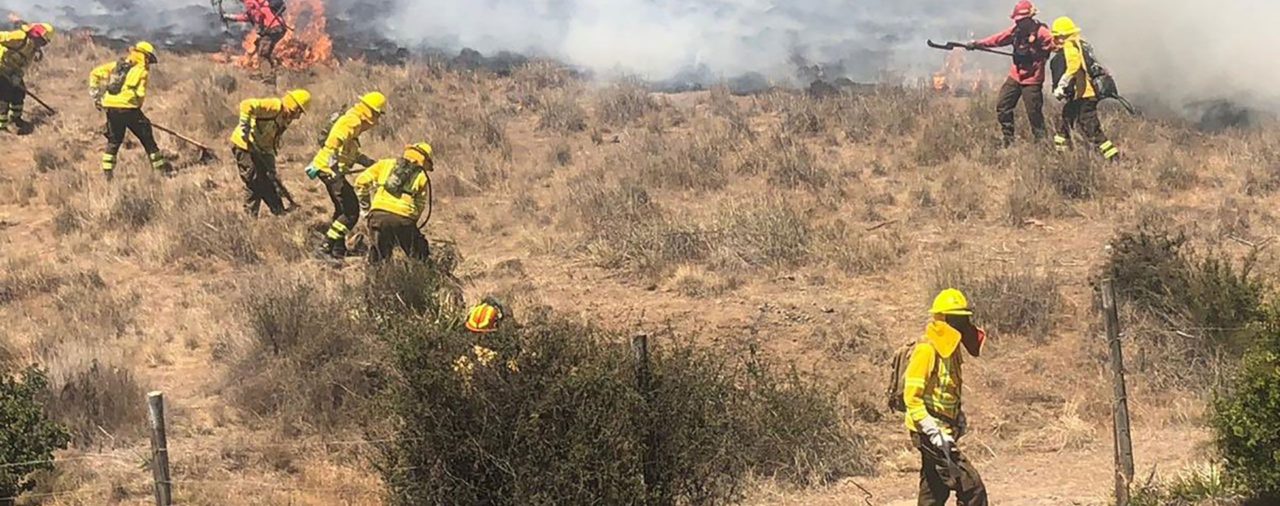 Alerta roja por un incendio forestal en Chile: evacúan a medio centenar de viviendas en Valparaíso