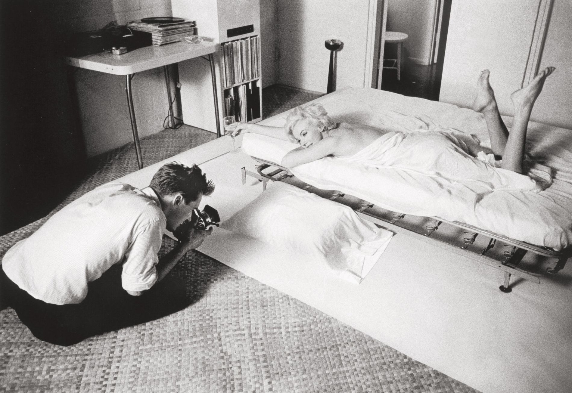 El fotógrafo canadiense Douglas Kirkland, de 27 años por entonces, captura una de las imágenes más incónicas de Marilyn Monroe en noviembre de 1961 (Douglas Kirkland - Heritage Auctions - Christie's)
