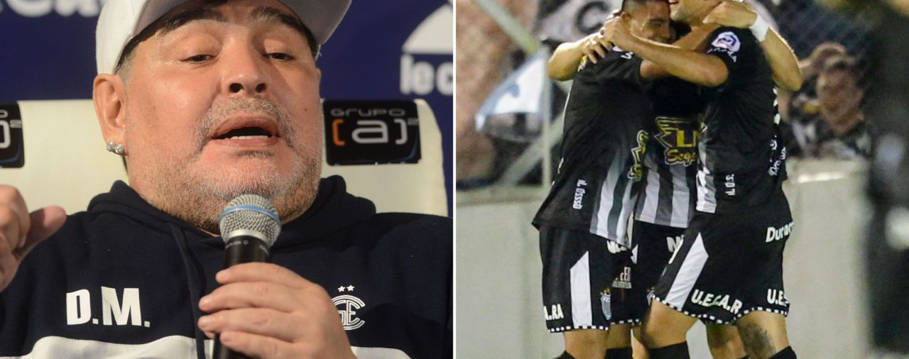 La sorprendente arenga viral de Diego Maradona al rival de River en la Copa Argentina: “No son ningunos cucos”