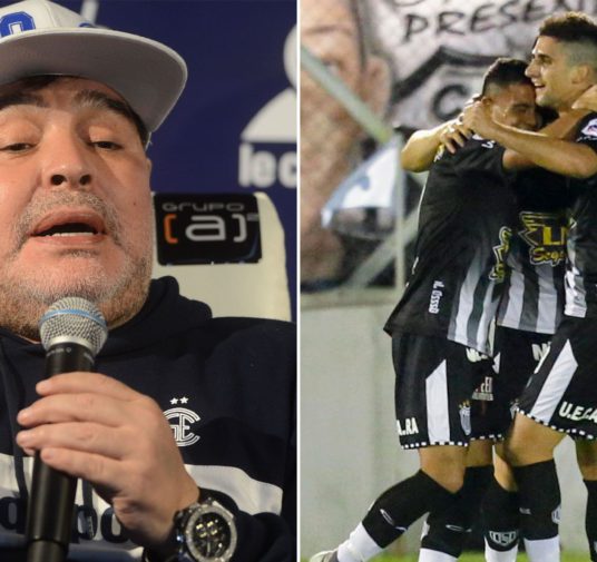 La sorprendente arenga viral de Diego Maradona al rival de River en la Copa Argentina: “No son ningunos cucos”