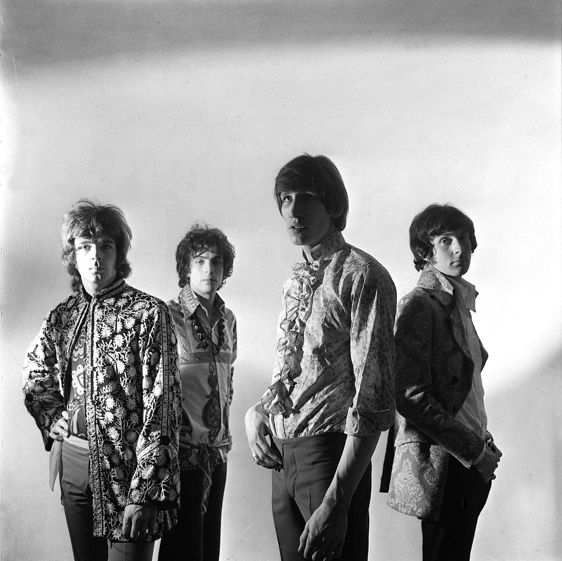 Rick Wright, Syd Barrett, Roger Waters y Nick Mason
(Dezo Hoffman/Shutterstock)