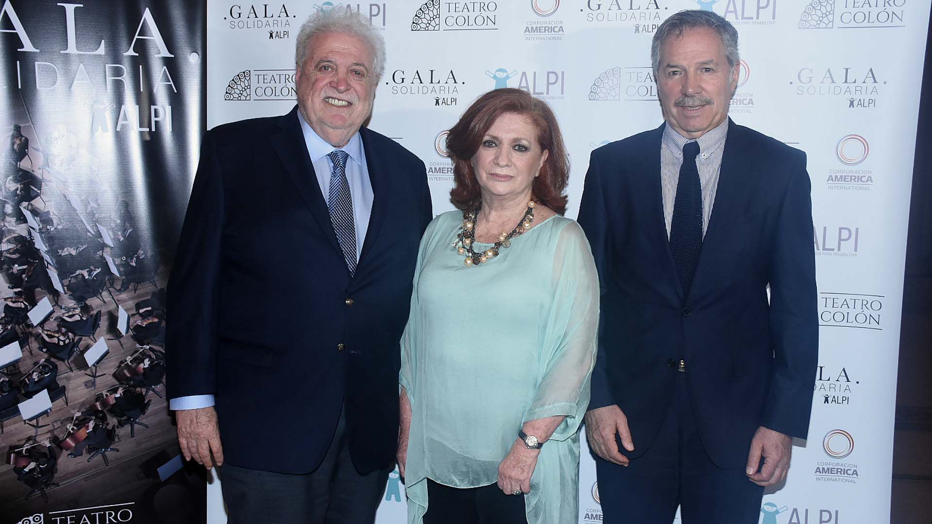 Ginés González García, Teresa González Fernández y Felipe Solá