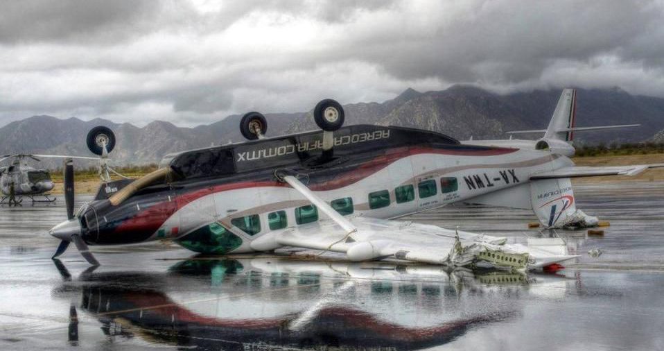 Avión de Calafia Airlines desapareció cruzando Mar de Cortés