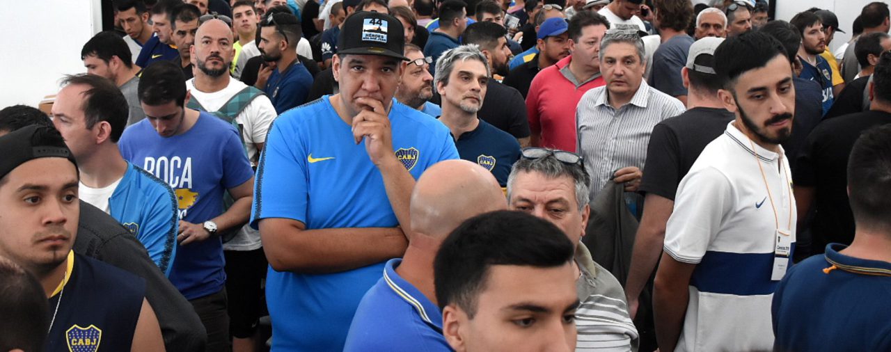 Con una gran concurrencia y problemas para votar, Boca define al próximo presidente