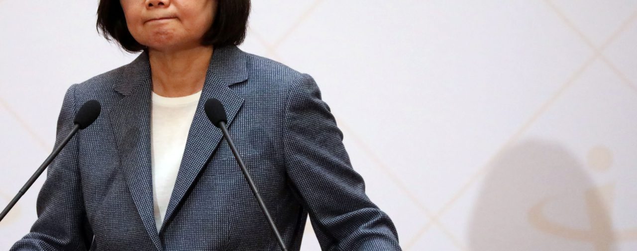 La presidenta de Taiwán prometió aprobar un paquete legislativo para prevenir el avance de China