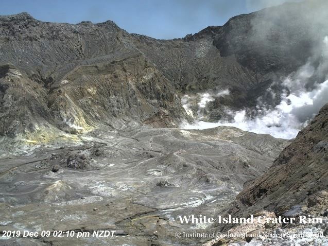 Nueva Zelanda: el volcán Whakaari entró en erupción y dejó al menos un muerto y varios heridos