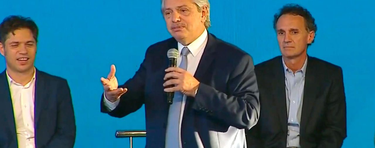 Alberto Fernández: “Unidos vamos a trabajar contra la desigualdad y contra el hambre y vamos a poner de pie a la Argentina”