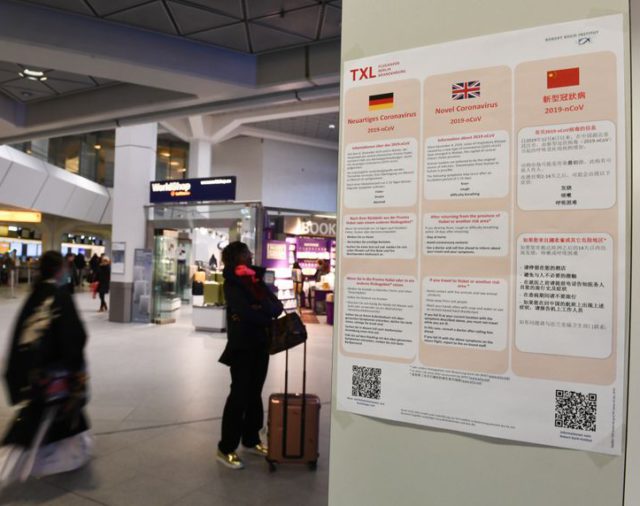 Alemania identifica el primer caso de coronavirus