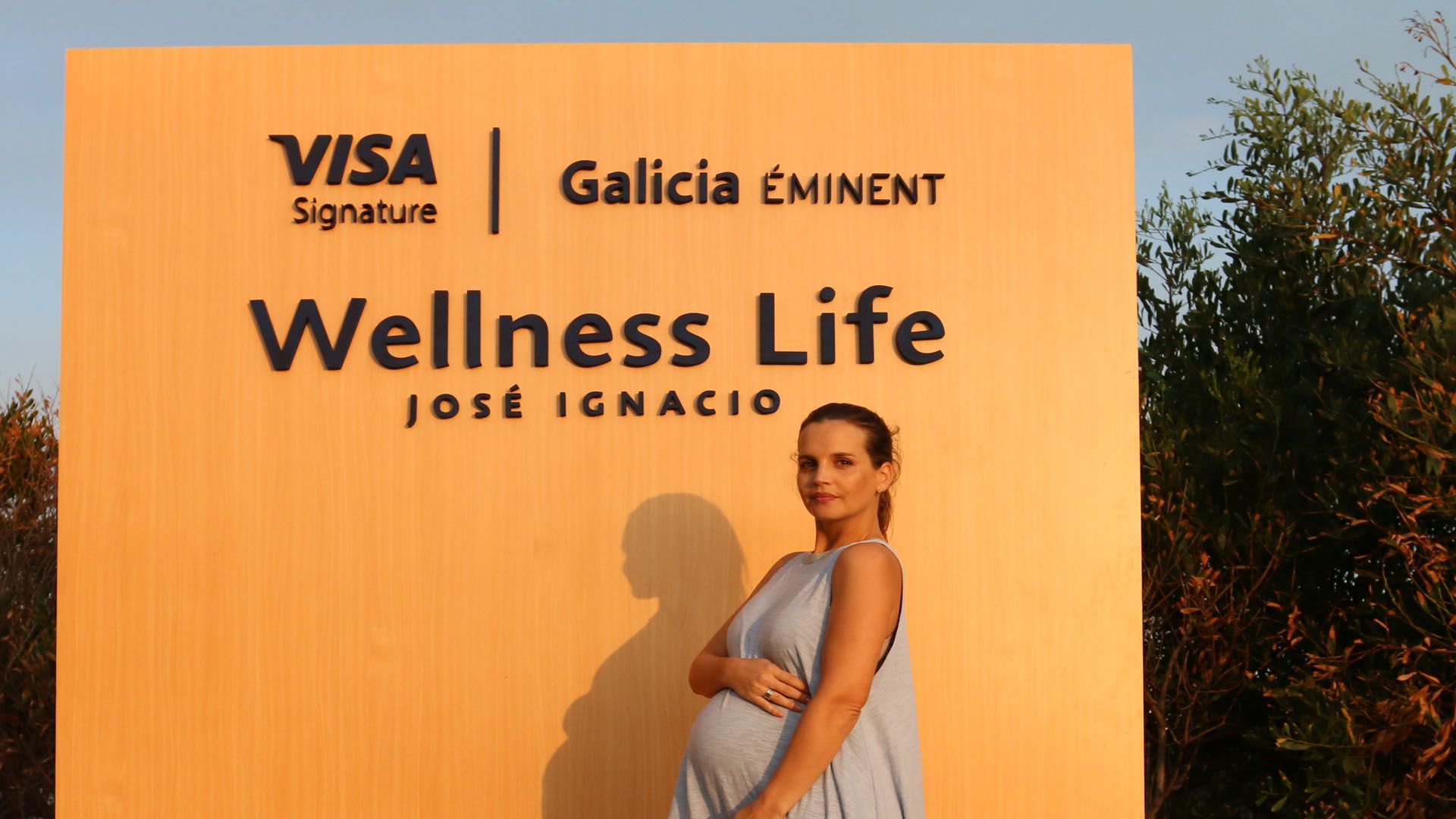 Sabrina Garciarena en la tercera edición del Visa Signature Wellness Day en La Susana Punta del Este