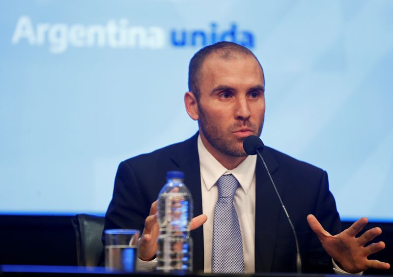 El ministro de Hacienda, Martín Guzmán. (Reuters /Mariana Greif)