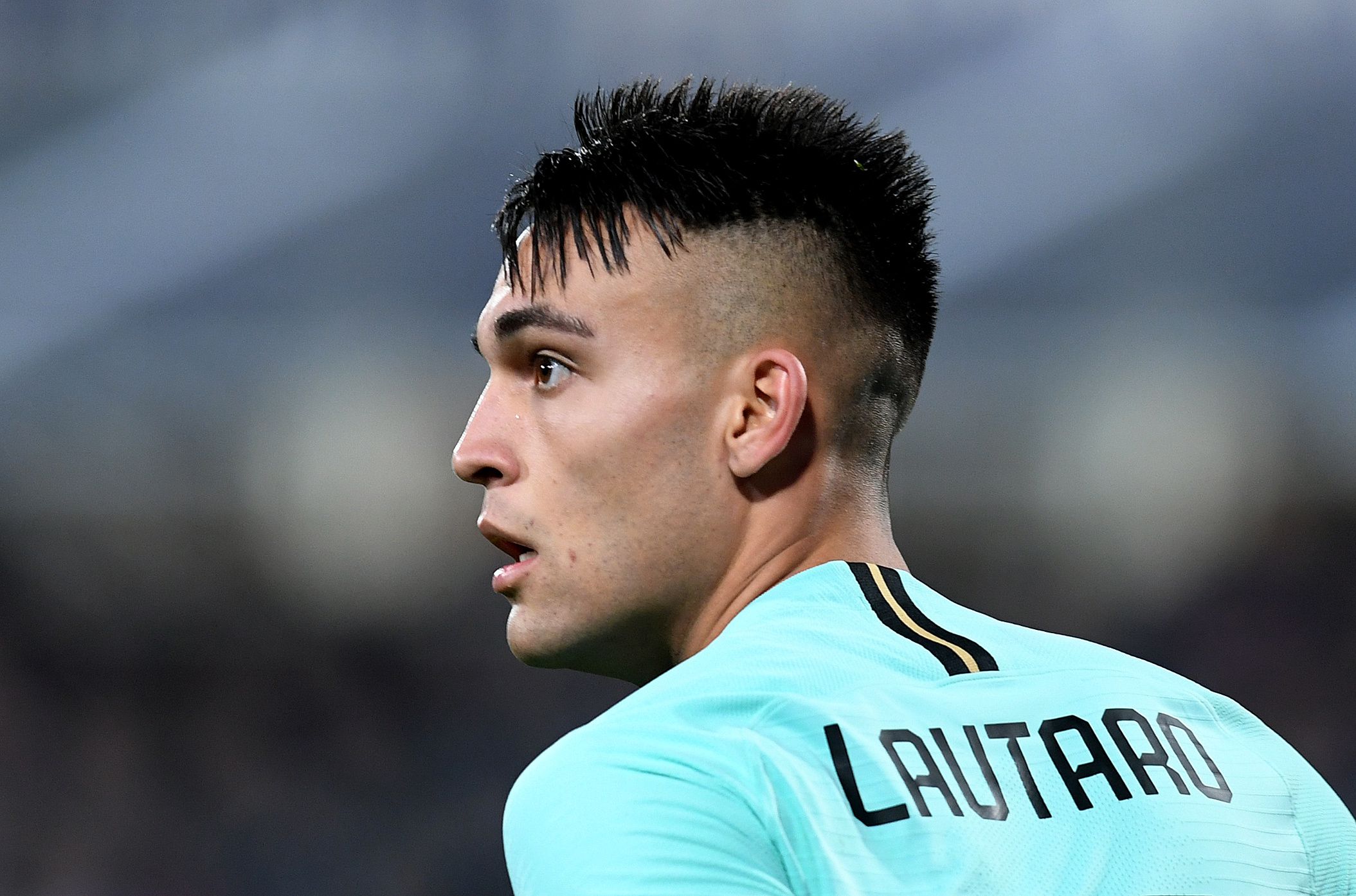 Lautaro Martínez fue titular para conformar la delantera del Inter junto a Lukaku. Foto: REUTERS/Jennifer Lorenzini