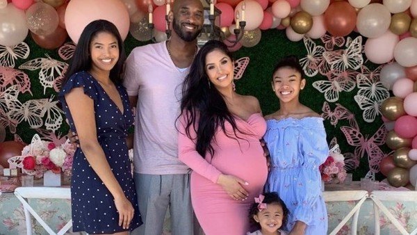 Su mujer y tres hijas, la familia que deja huérfana Kobe Bryant