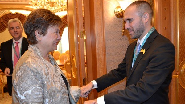 Después de la señal favorable del FMI, Martín Guzmán se reunió con Kristalina Georgieva