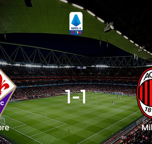 Fiorentina y AC Milan empatan a uno en el Artemio Franchi