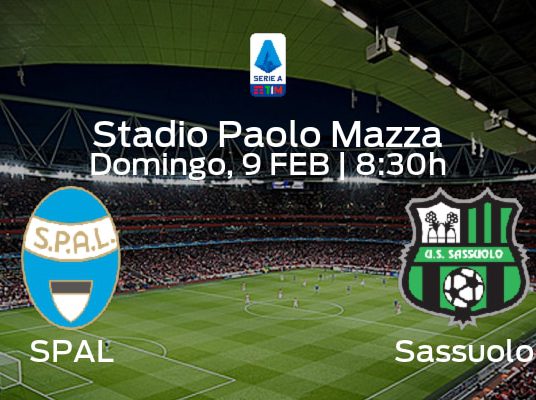Previa del partido de la jornada 23: SPAL contra Sassuolo
