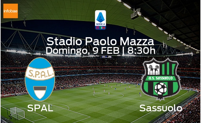 Previa del partido de la jornada 23: SPAL contra Sassuolo