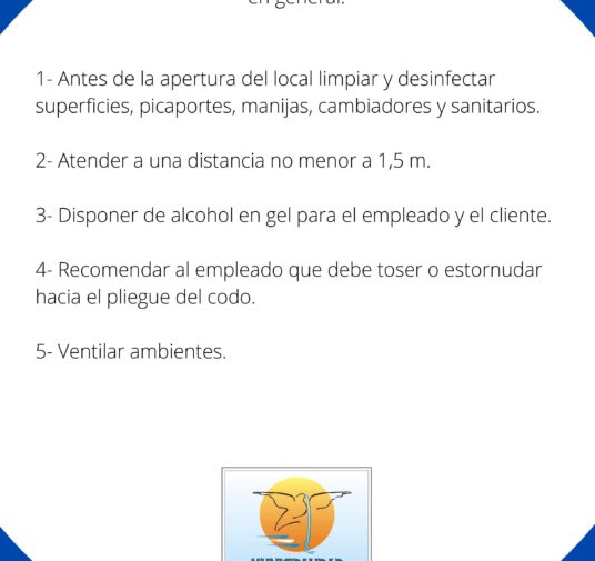 Comercios - Prensa Municipal - Coronavirus - Prevención