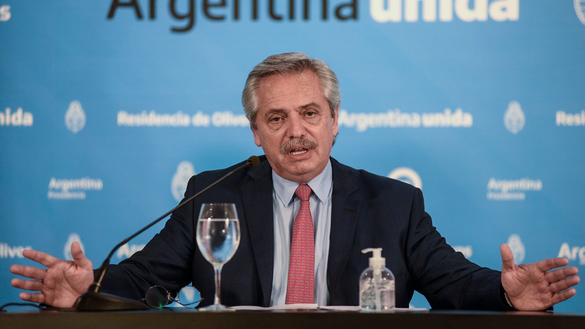 El 29 de marzo el presidente Alberto Fernández anunció la primera extensión de la cuarentena, en principio hasta después de Semana Santa