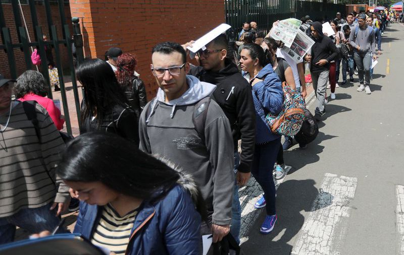 Desempleo en Colombia aumenta en marzo a consecuencia del brote de coronavirus