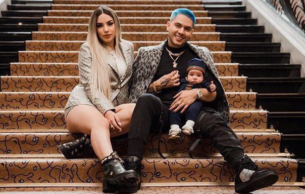 Kimberly Loaiza, Juan de Dios Pantoja y su hija Kima (IG: kimberly.loaiza)