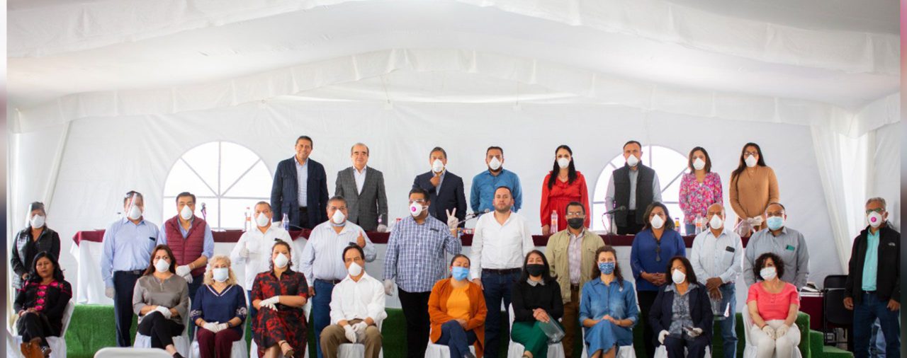 La reunión de diputados y alcaldes mexiquenses que incumplió con los protocolos preventivos en plena Fase 3 de coronavirus