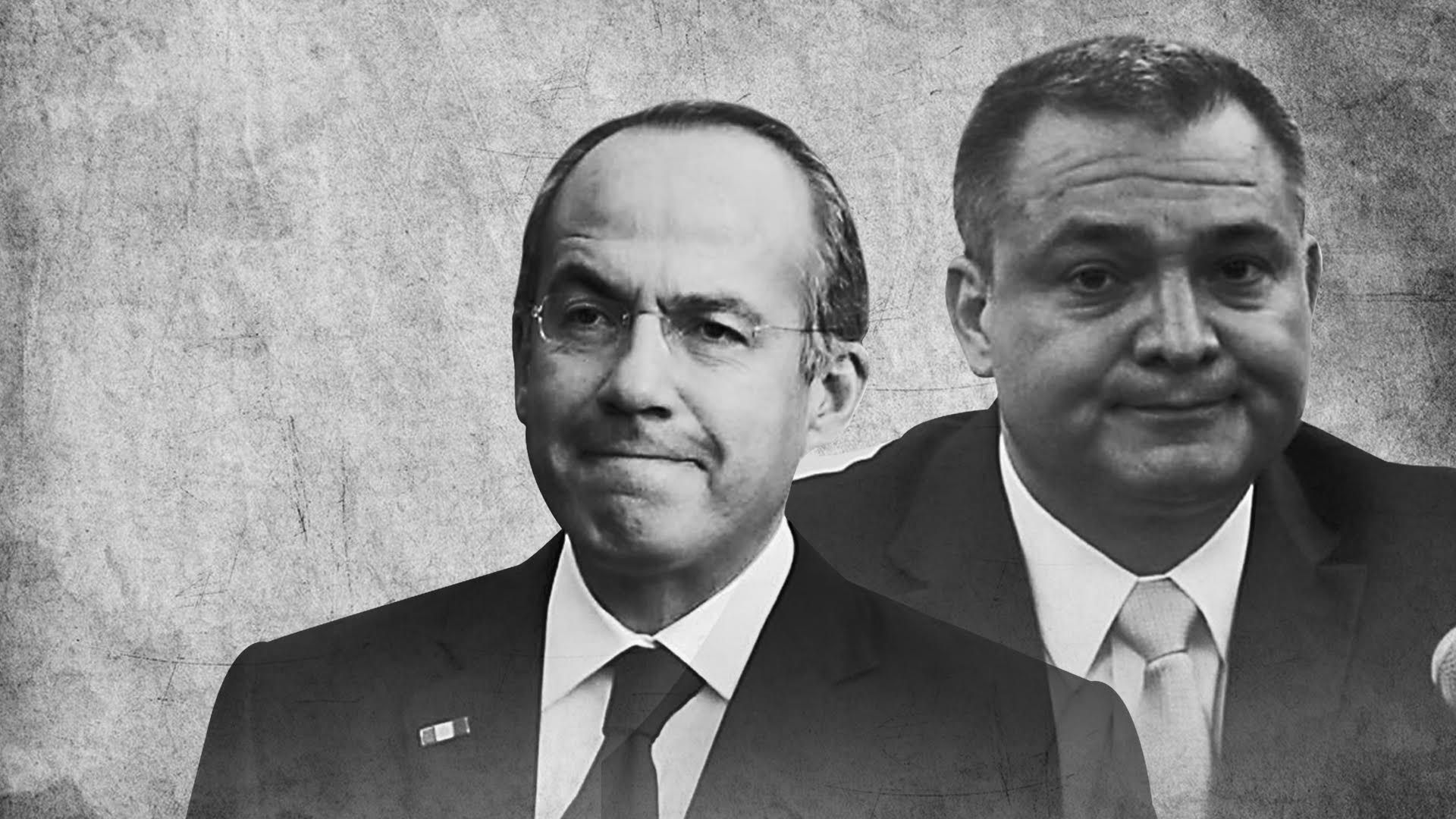 Felipe Calderón y Genaro García Luna, complicidades. (Fotoarte: Jovani Pérez Silva