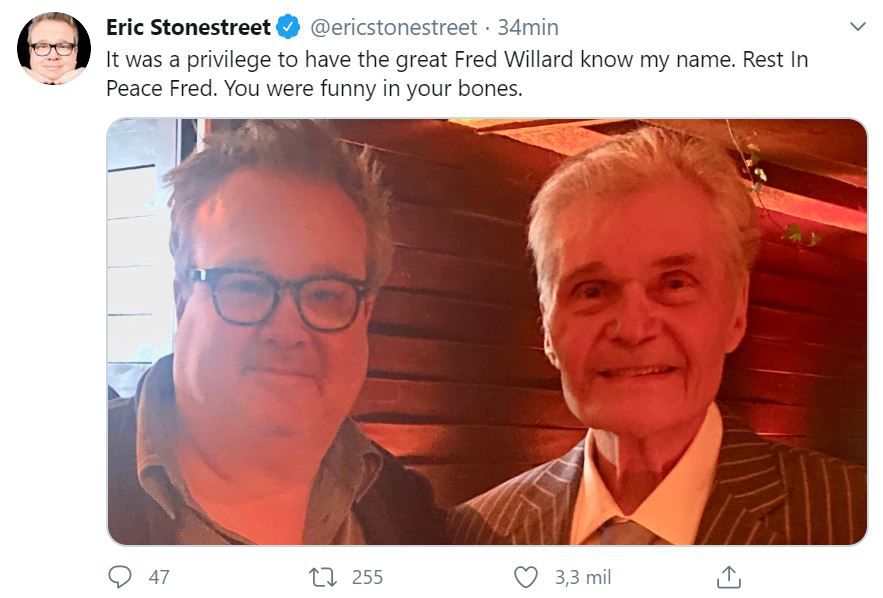 El tuit de despedida del actor de Modern Family, Eric Stonestreet 