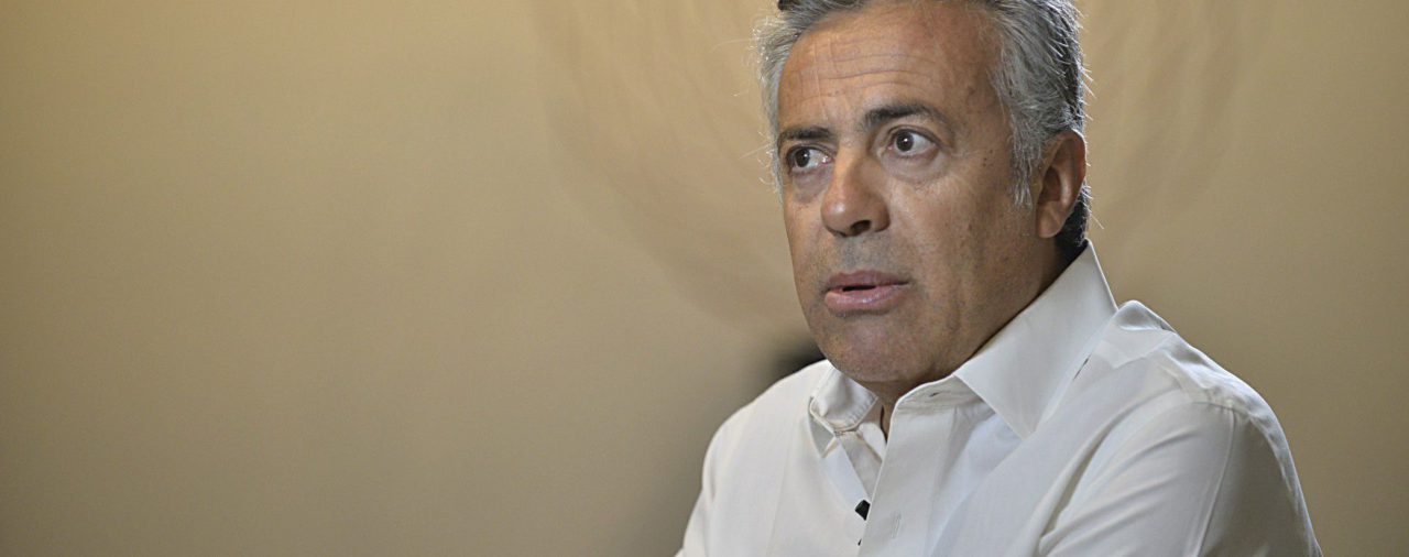 Alfredo Cornejo criticó que el presidente Alberto Fernández prolongó la cuarentena “a tontas y locas”
