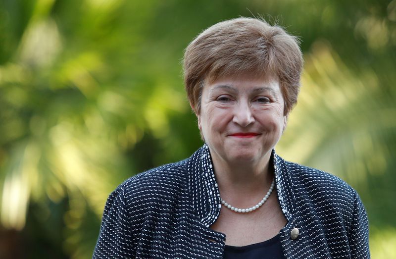 La directora gerente del FMI, Kristalina Georgieva (REUTERS)