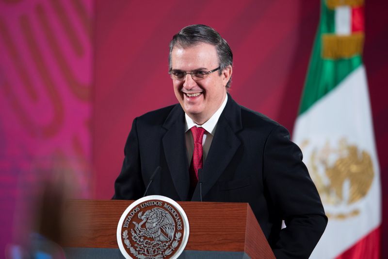 El Canciller mexicano, Marcelo Ebrard anunció una reunión bilateral entre EEUU y México (Foto: Reuters)