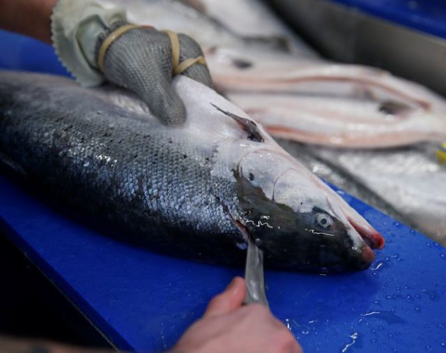 Proveedores de salmón se ven afectados por suspensión de importaciones de China por temor a virus