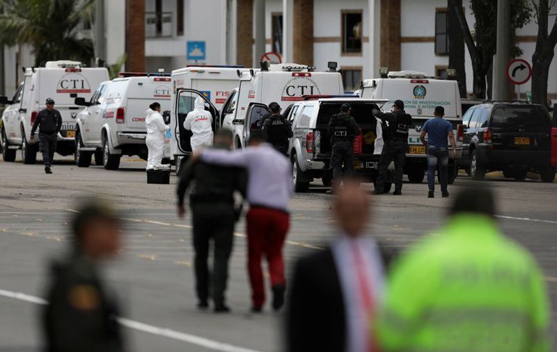 Colombia captura ocho integrantes del ELN acusados de ataque explosivo a academia policial