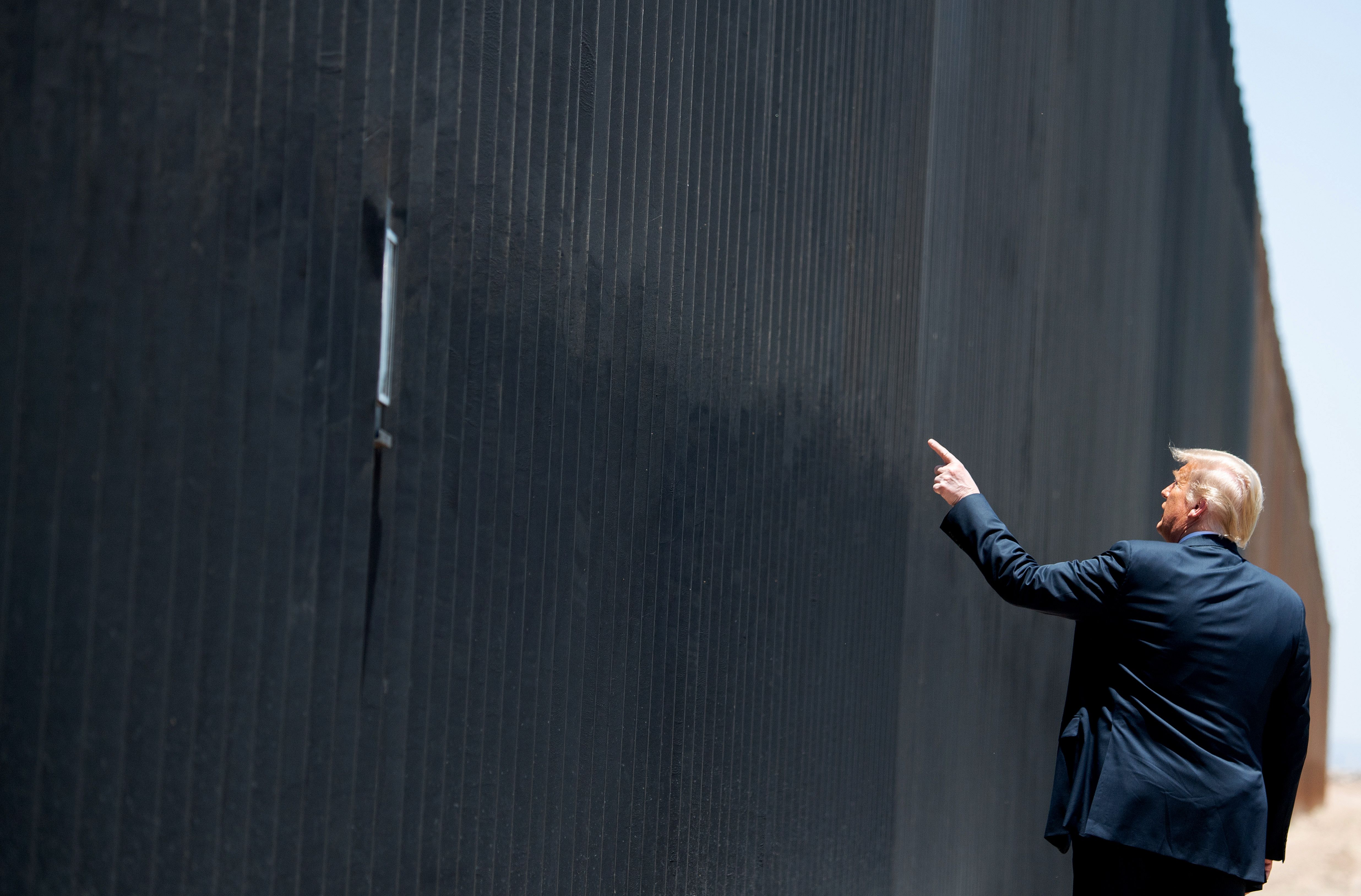 Donald trump - frontera - muro - mexico - eeuu - 06232020