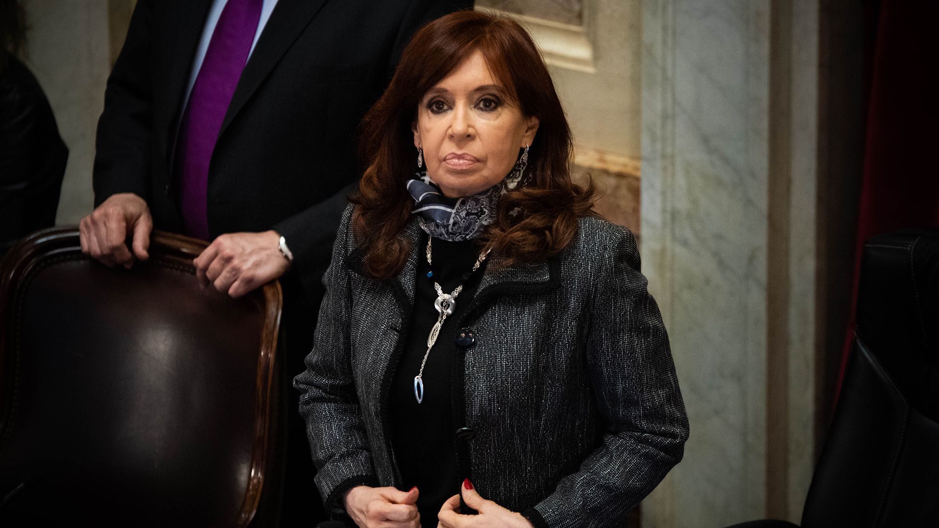 Sesión Senado 180620 - Santiago Cafiero - Cristina Kirchner CFK - Congreso