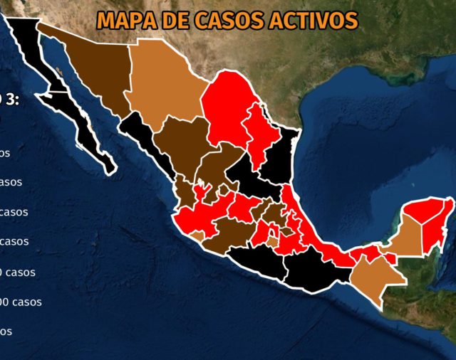 Mapa del coronavirus en México 14 de julio: desciende en Valle de México, pero Nuevo León se acerca al límite de ocupación hospitalaria