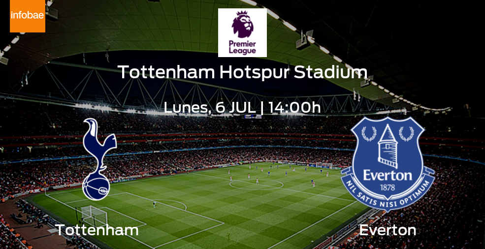 Previa del partido: Tottenham Hotspur recibe a Everton en la trigésimo tercera jornada