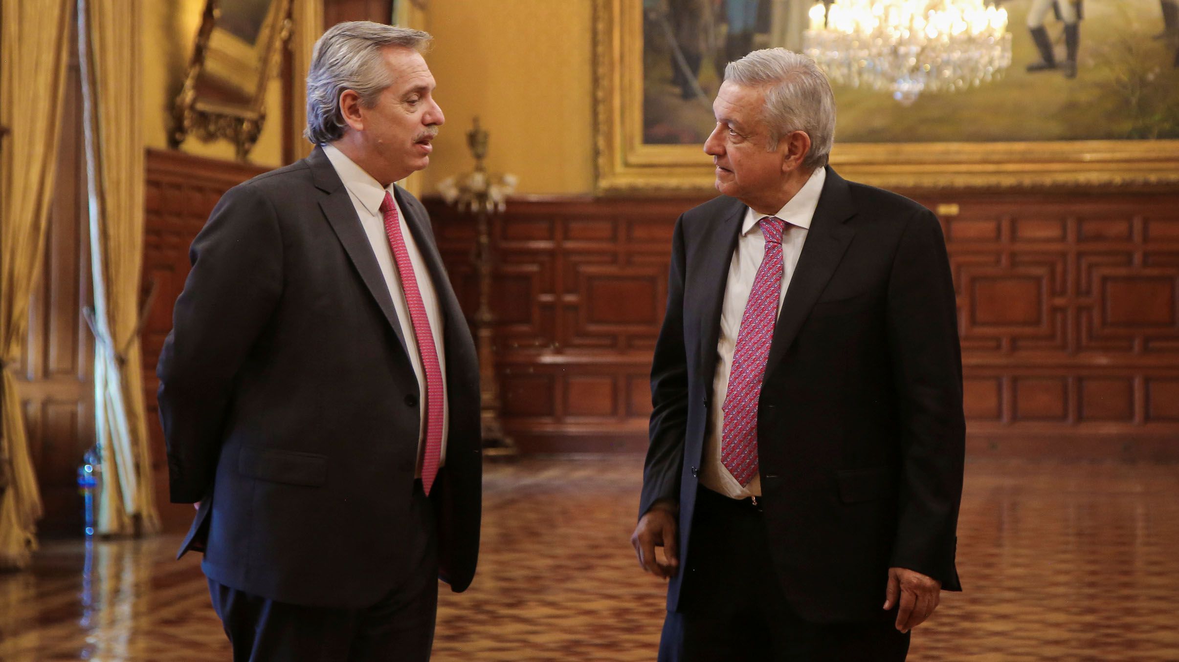 Andrés Manuel López Obrador - Alberto Fernández - Mexico