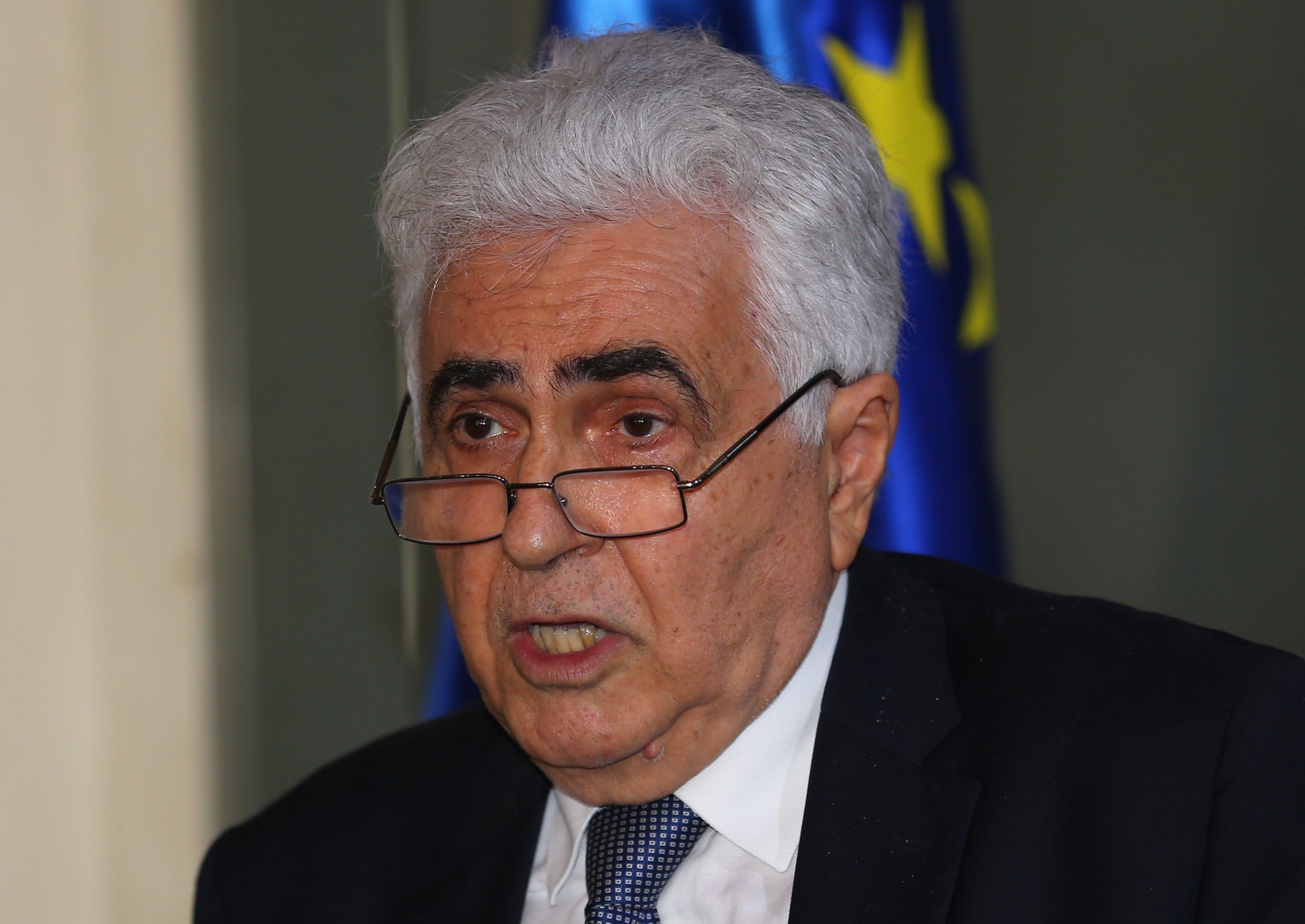 El ministro de Exteriores del Líbano, Nassif Hitti. EFE/EPA/NABIL MOUNZER/Archivo 