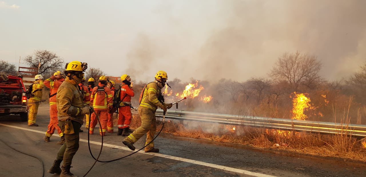 Siguen los incendios en el norte de la provincia de Córdoba