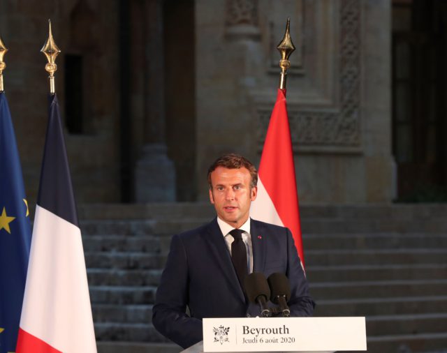 Macron reclama ayuda rápida para Beirut y una investigación independiente