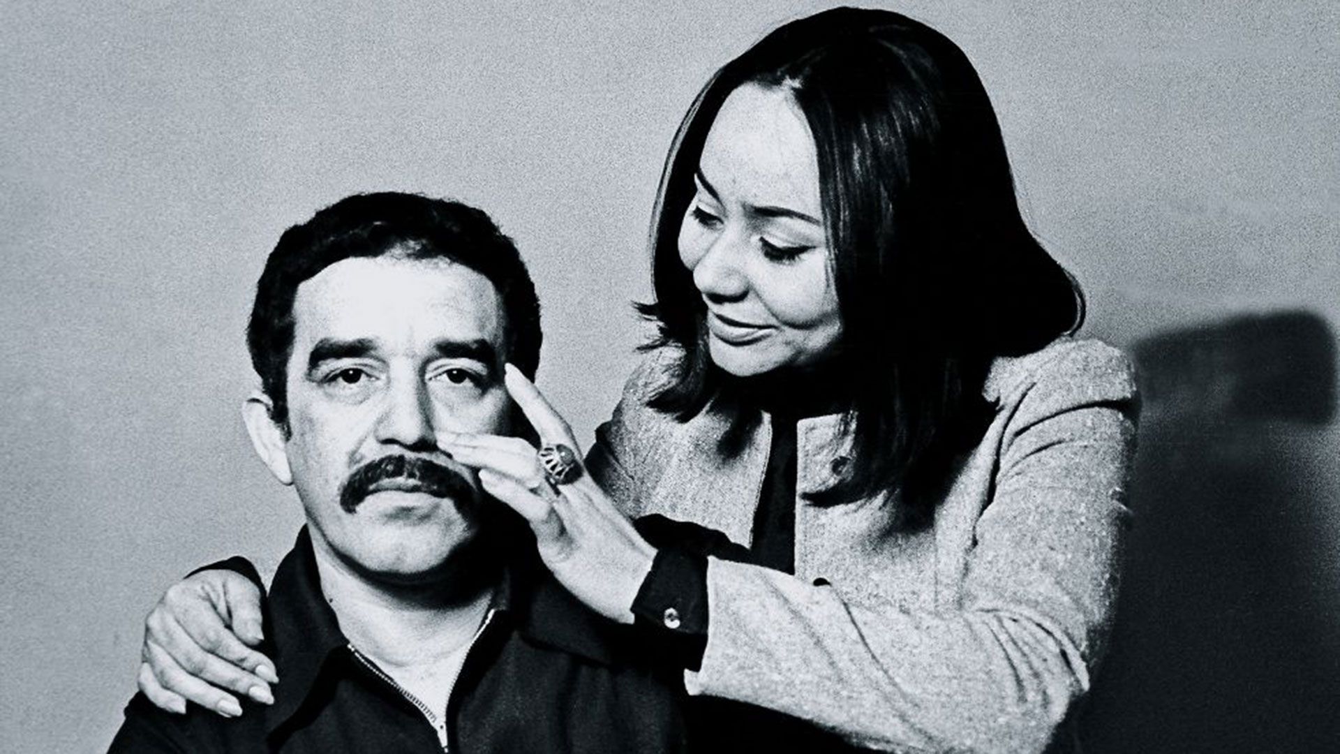 El nobel de Literatura colombiano Gabriel García Márquez y su esposa Mercedes Barcha, quien falleció este sábado a los 87 años (Foto: Archivo)